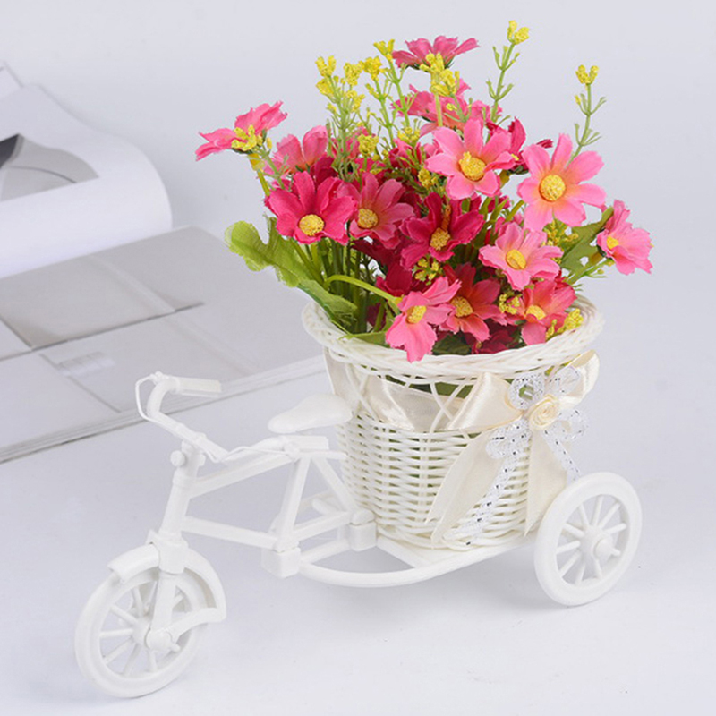 Plant Pot Small Desk - 'Pequeno triciclo bicicleta cesta de flores