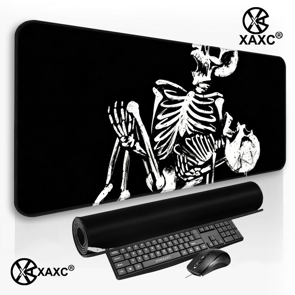 Desk Setup Dark - Mouse Pad Gamer HYBXXC Grande com