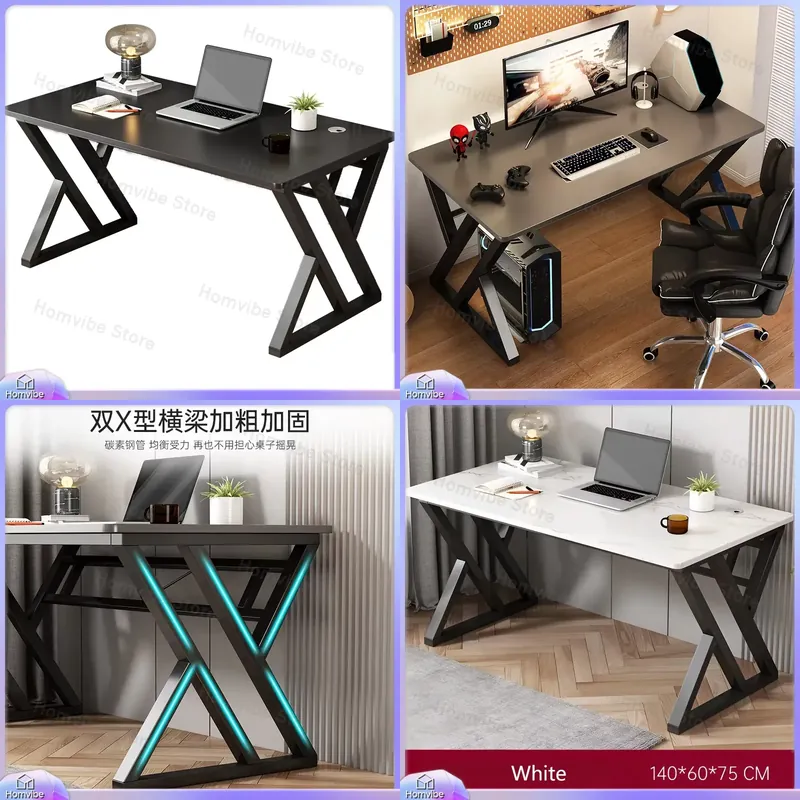 Desk Setup L Shaped - Mesa de Computador Moderna Minimalista para