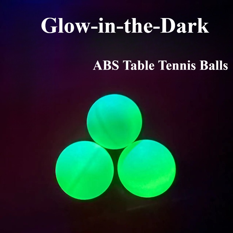 Desk Setup Dark - Bolas de Tênis de Mesa Luminosas
