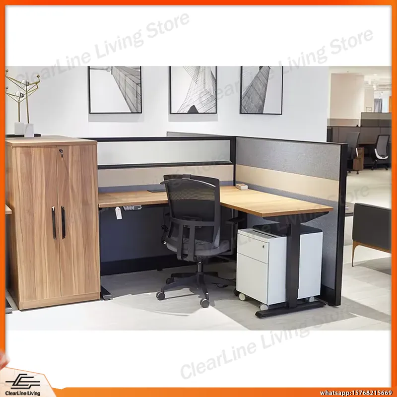 Desk Setup L Shaped - Mesa de Jogos Elétrica em L
