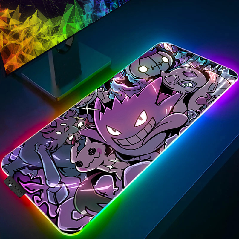 Desk Setup Rgb - Mouse Pad Grande RGB para Jogos