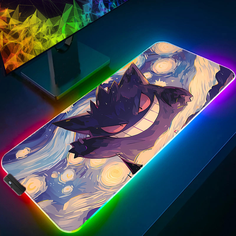 Rgb grande mouse pad tapetes d - Desk Setup Rgb avaliação e preço