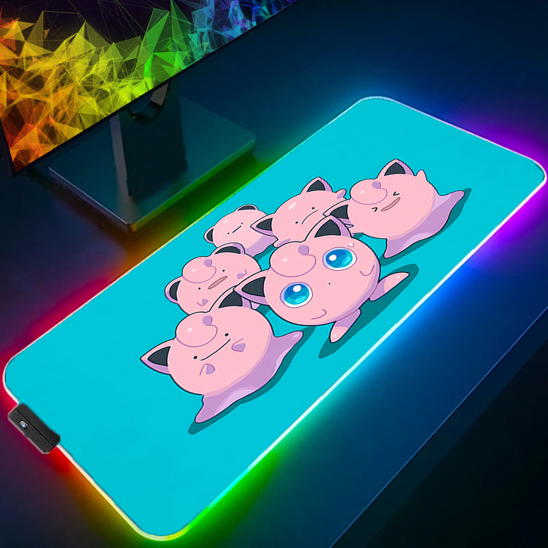 Rgb grande mouse pad tapetes d - Desk Setup Rgb avaliação e preço