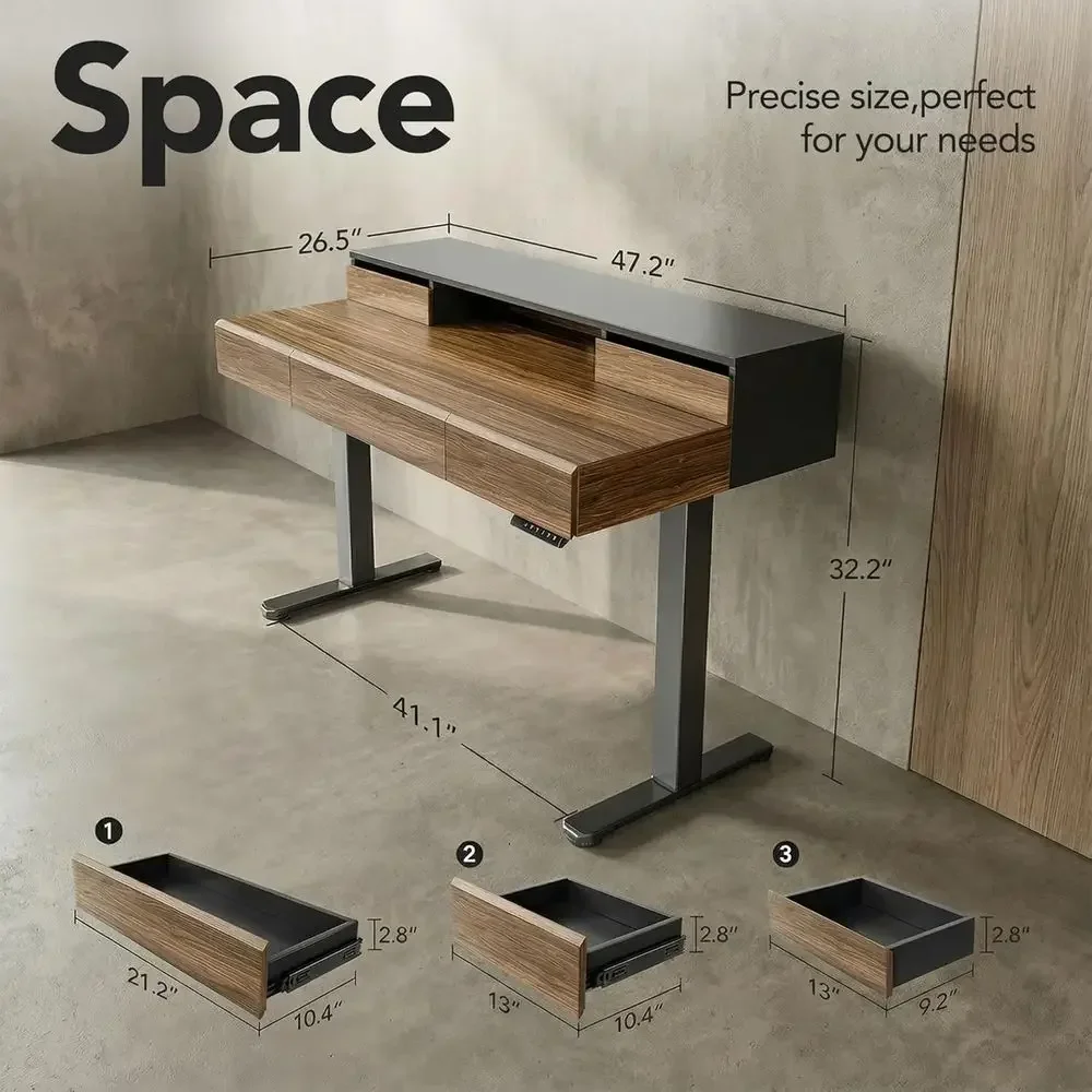 Mesa Elétrica de Madeira Maciç - Monitor Riser Wood avaliação e preço
