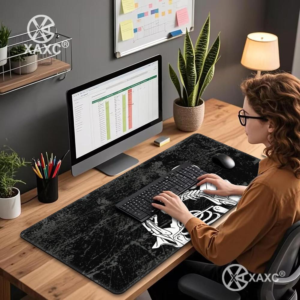 Mouse Pad Gamer HYBXXC Grande  - Desk Setup Dark avaliação e preço