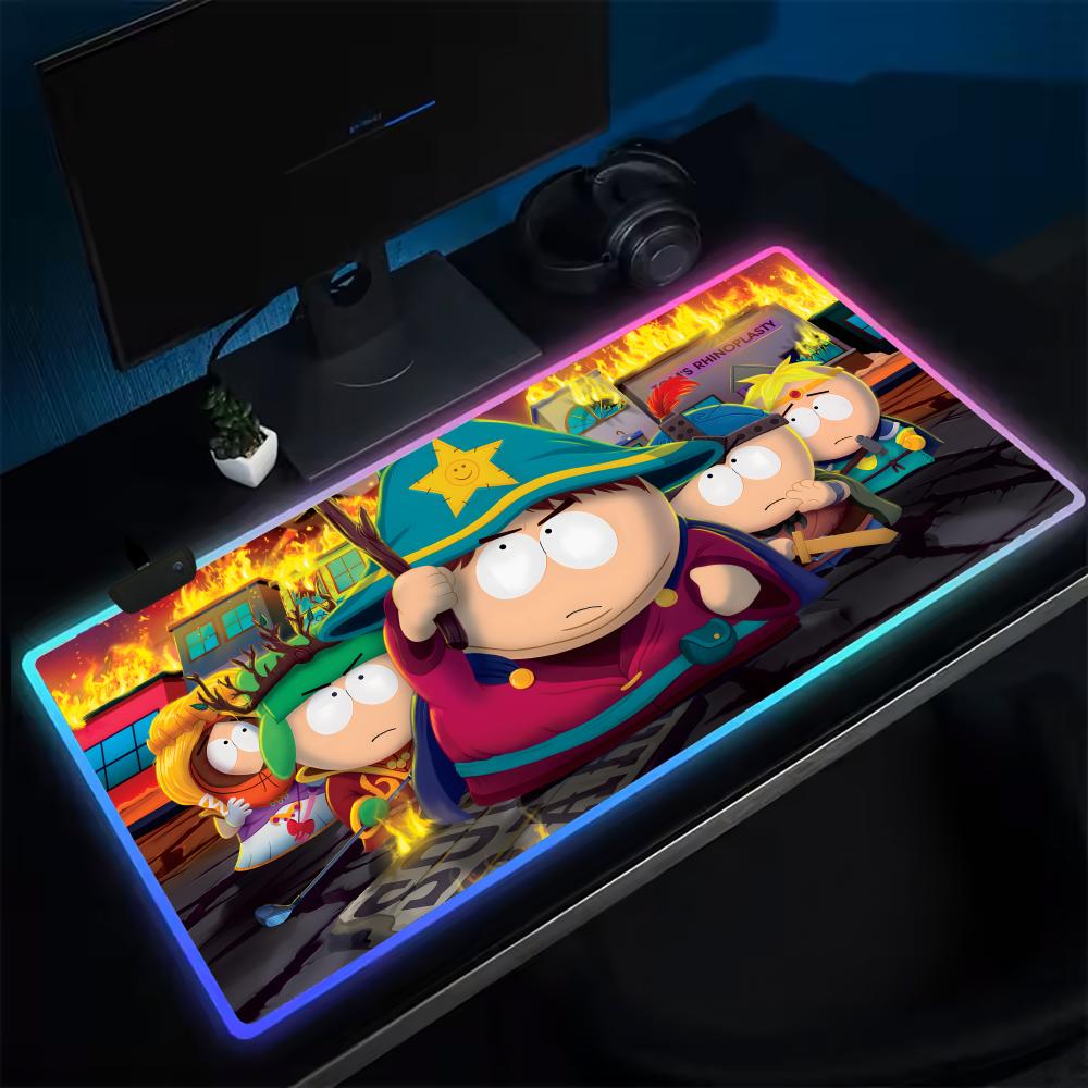 South park mouse pad anime gam - Desk Setup Rgb avaliação e preço