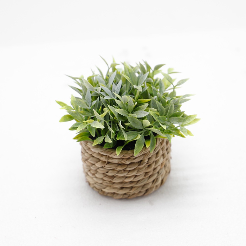 Pequena Planta Artificial Real - Plant Pot Small Desk avaliação e preço