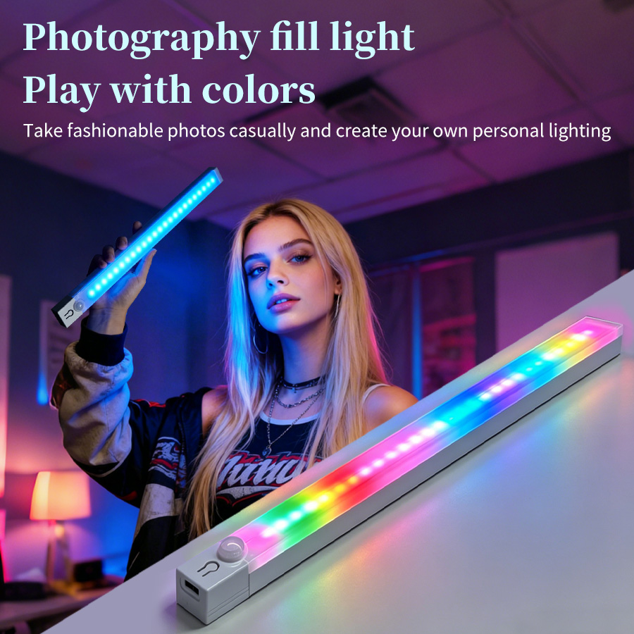 Luz de mesa recarregável com s - Desk Setup Rgb avaliação e preço