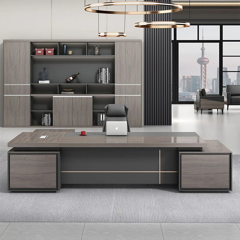 Mesa de armazenamento de luxo  - Desk Setup L Shaped avaliação e preço
