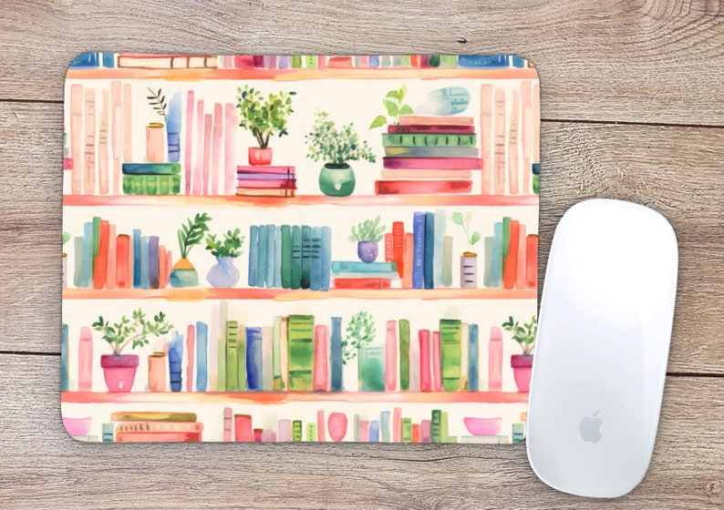 Planta livros mouse pad decora - Desk Setup With Plants avaliação e preço