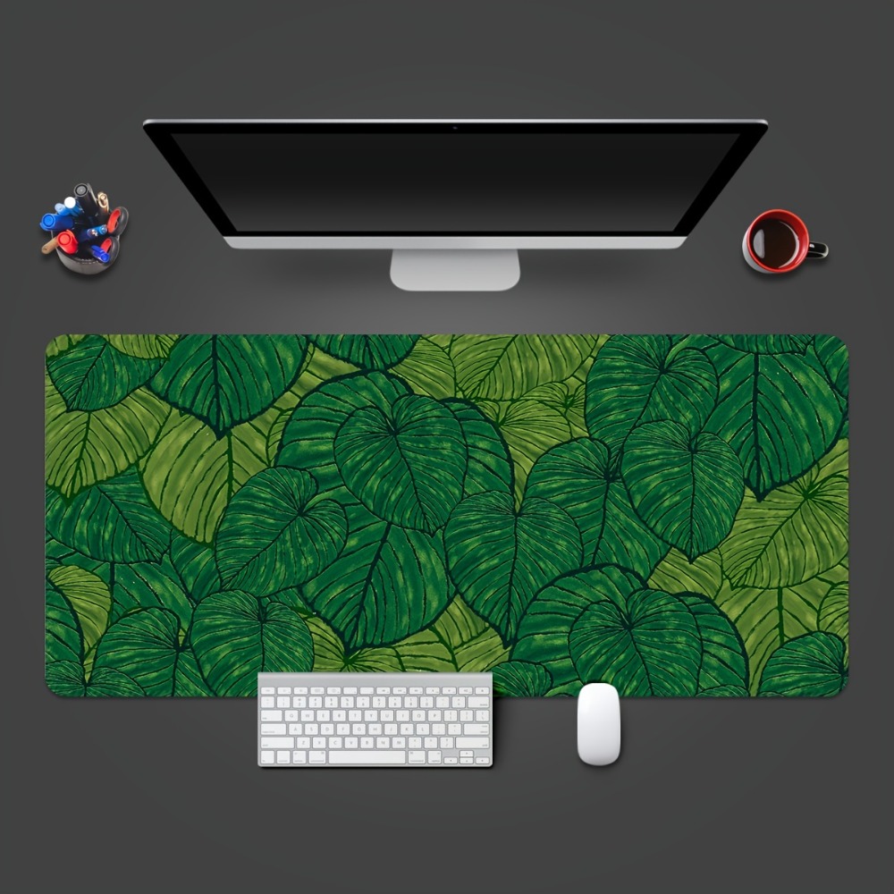 Mouse pad expansível com estam - Desk Setup With Plants avaliação e preço