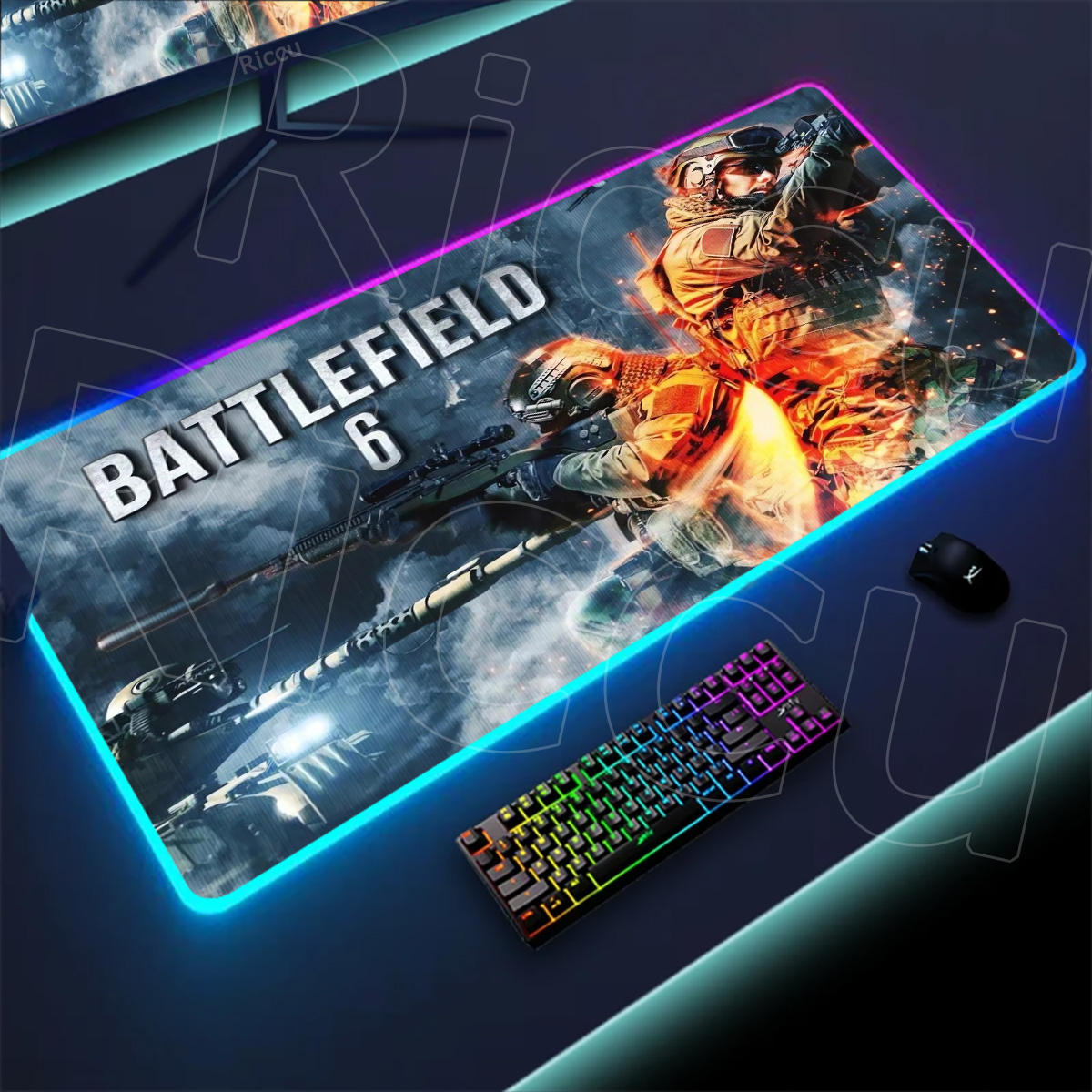 Novo gamer rgb tapete de mesa  - Desk Setup Rgb avaliação e preço