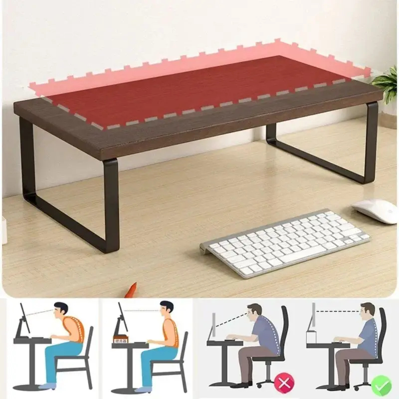 Suporte Criativo para Monitor  - Monitor Riser Wood avaliação e preço