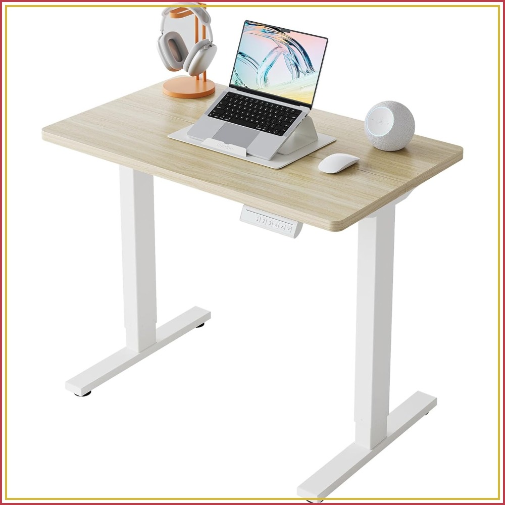 Mesa Elétrica Pequena Ajustáve - Desk Setup L Shaped avaliação e preço