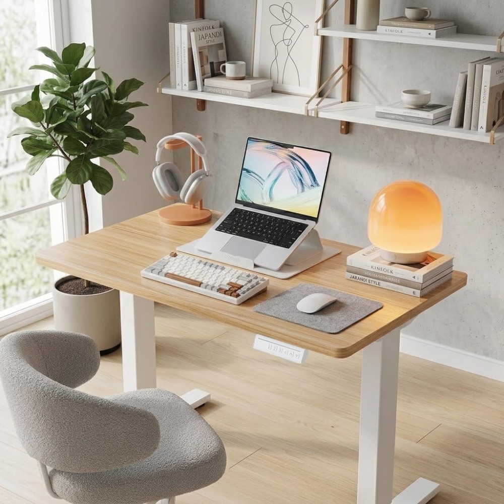 Mesa Elétrica Pequena Ajustáve - Desk Setup L Shaped avaliação e preço