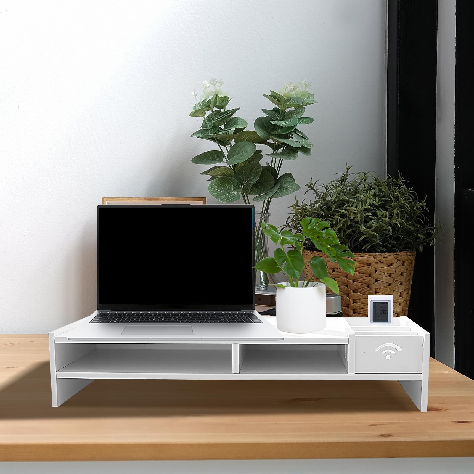 Organizador de Escritório com  - Monitor Riser Wood avaliação e preço