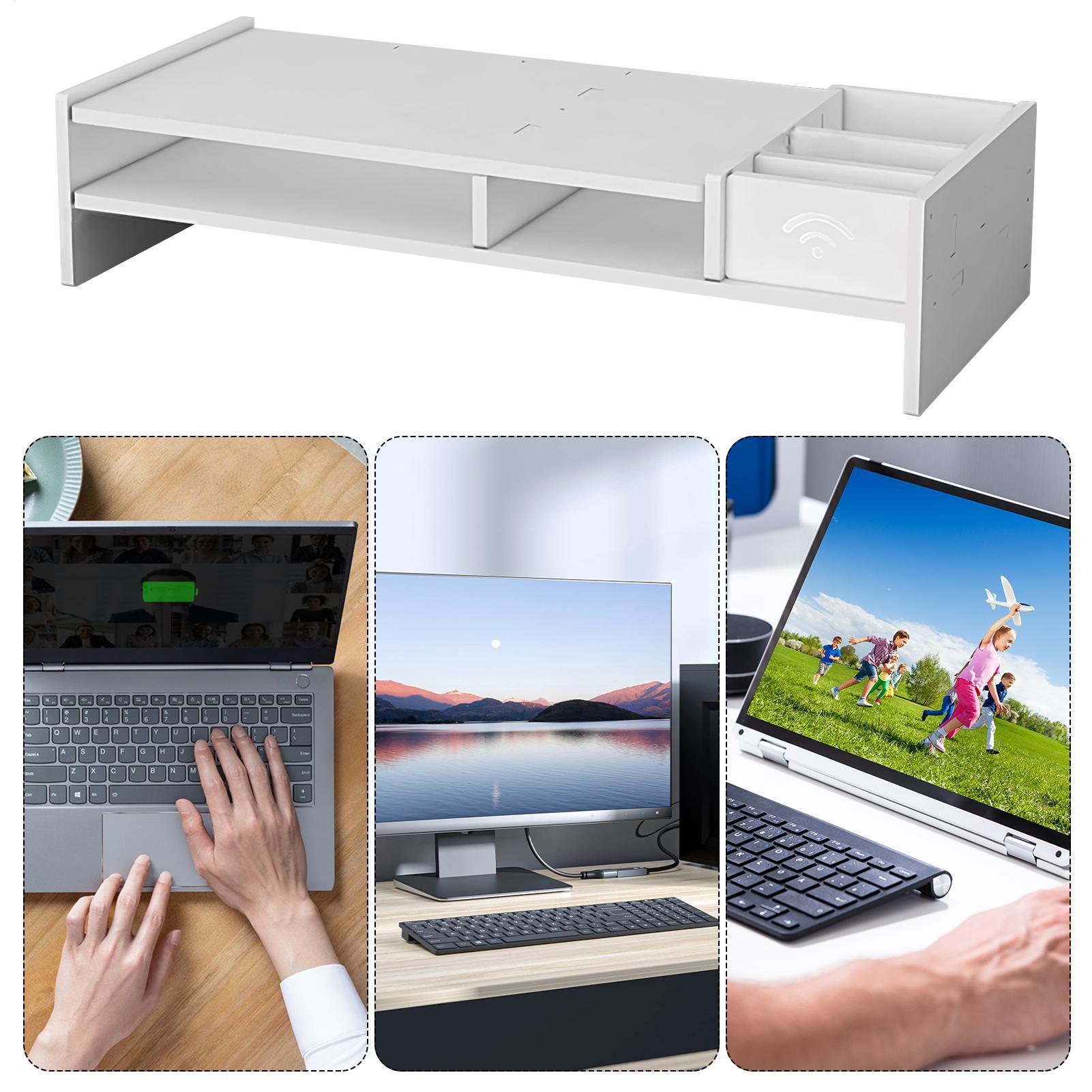 Organizador de Escritório com  - Monitor Riser Wood avaliação e preço