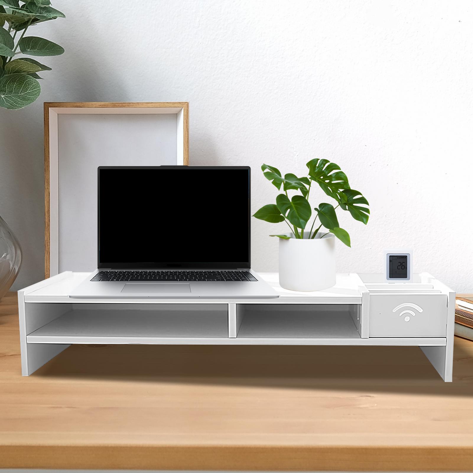 Organizador de Escritório com  - Monitor Riser Wood avaliação e preço