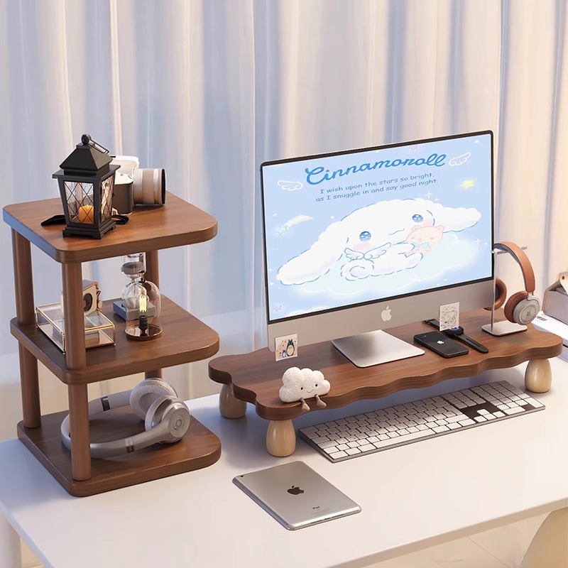 Suporte Ajustável para Monitor - Monitor Riser Wood avaliação e preço