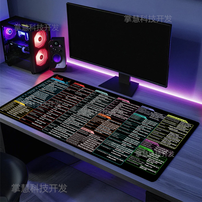 Tapete de mouse com programaçã - Desk Setup Carpet avaliação e preço