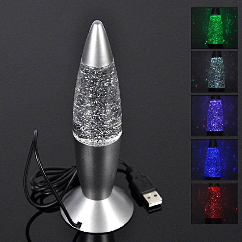 Lâmpada LED Foguete USB com Mu - Desk Setup Rgb avaliação e preço