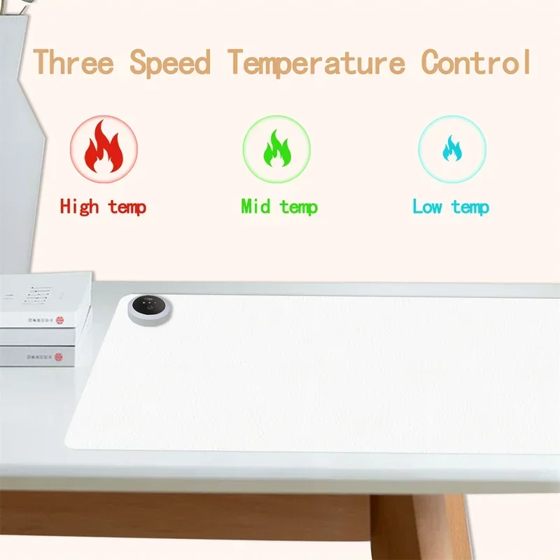 Tapete de Mesa Aquecido Extra  - Desk Setup Carpet avaliação e preço