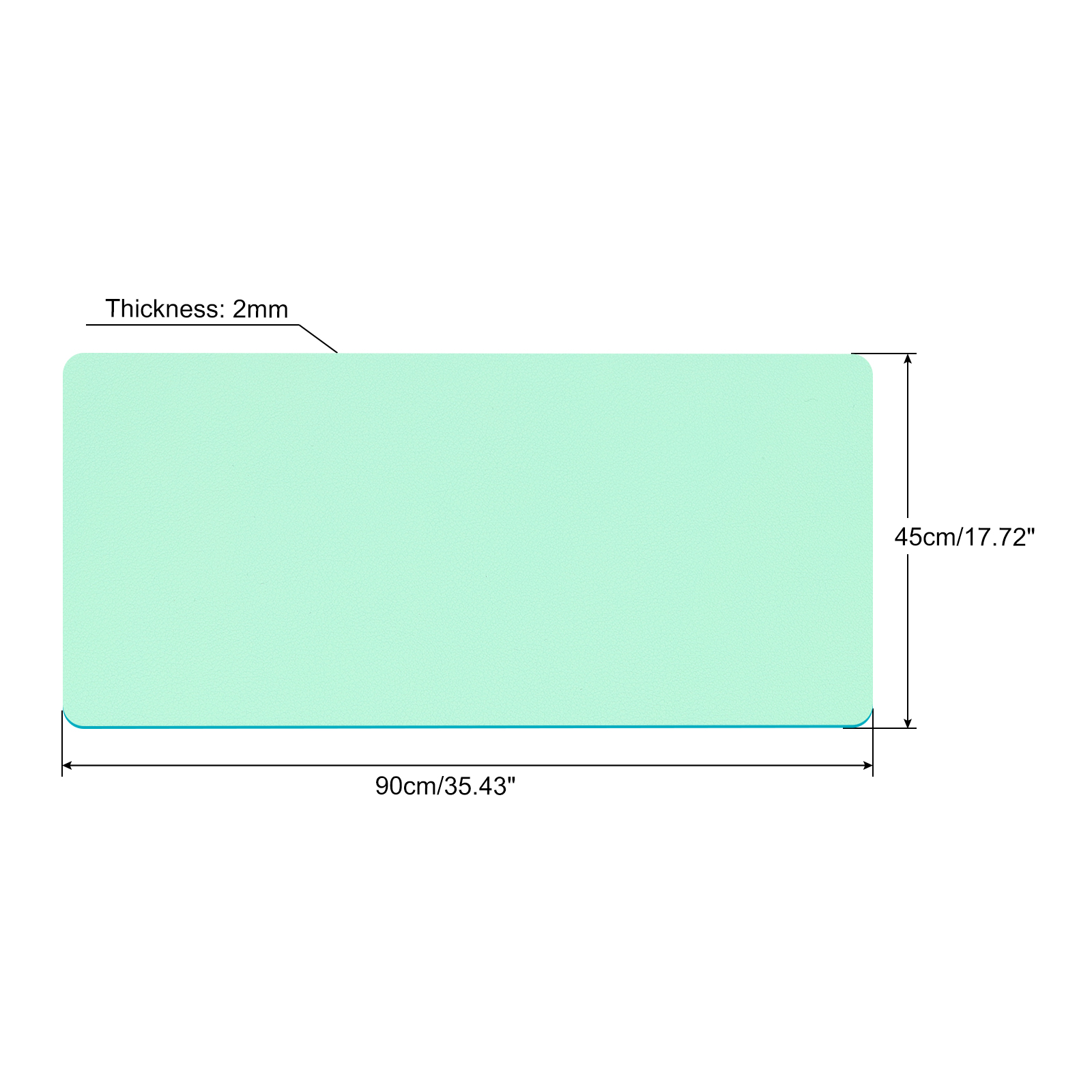 Tapete protetor de mesa de esc - Desk Setup Carpet avaliação e preço