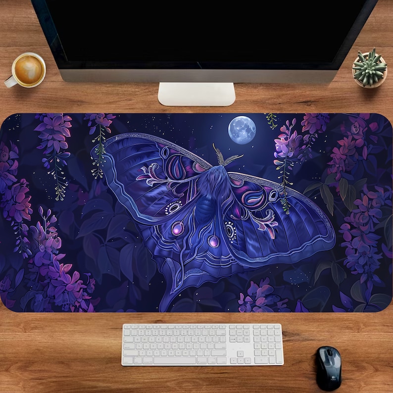 Mousepad de Mesa com Estampa d - Desk Setup With Plants avaliação e preço