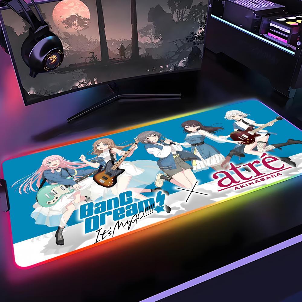 Mouse Pad RGB Bang Dream It's  - Desk Setup Rgb avaliação e preço