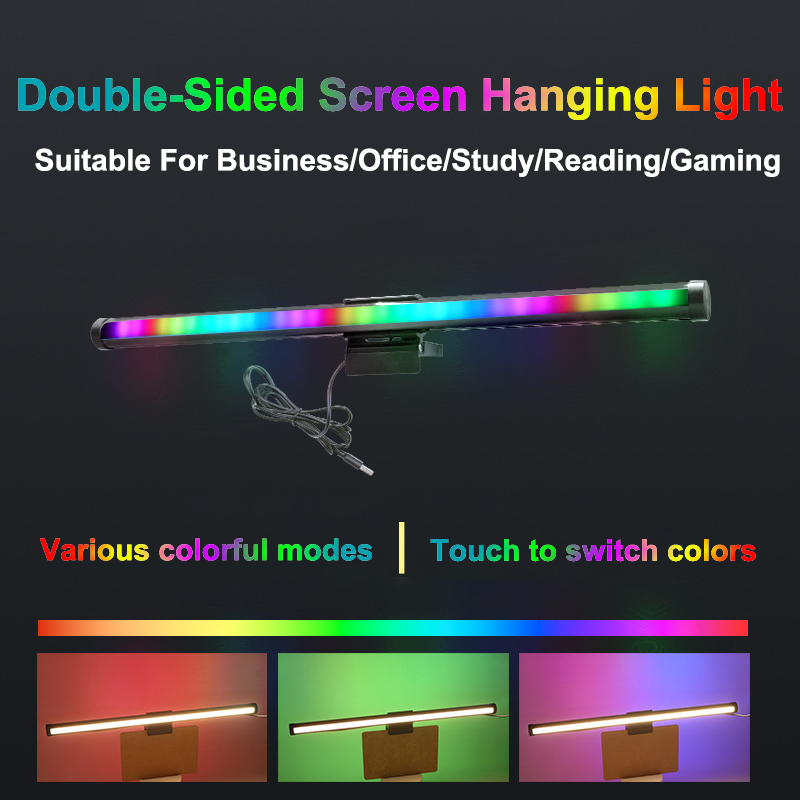 40cm rgb atmosfera candeeiro d - Desk Setup Rgb avaliação e preço