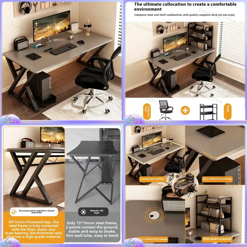 Mesa de Computador Moderna de  - Desk Setup L Shaped avaliação e preço