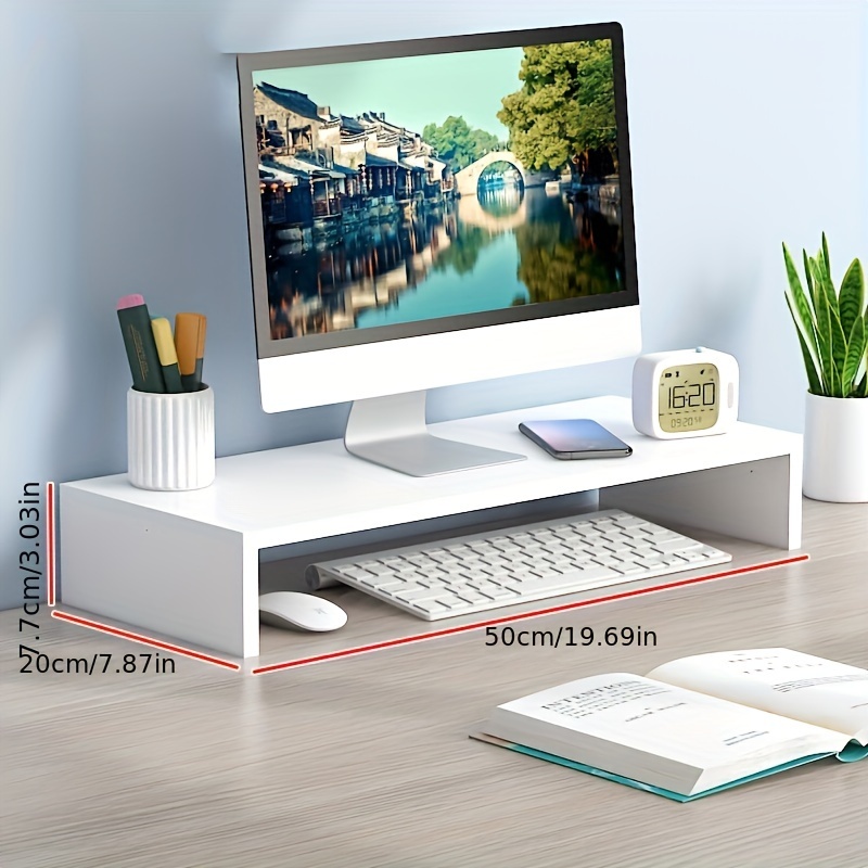 Suporte de monitor de madeira  - Monitor Riser Wood avaliação e preço