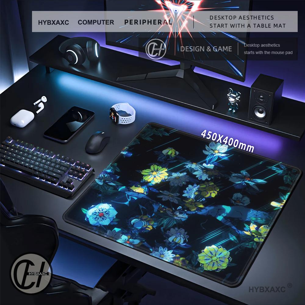 Mouse Pad HYBXAXC com Fundo Fl - Desk Setup Dark avaliação e preço