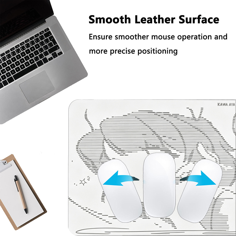 1Pç Mouse Pad de Couro Anime A - Desk Setup Carpet avaliação e preço
